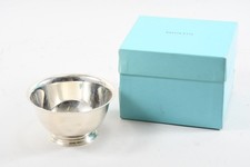 Q40U23- Tiffany & Co. Silber Sterling 925 Saliere Schale im Karton 