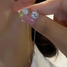 Durchzieher Ohrringe Zirkonia