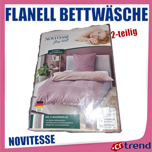 Novitesse flanell bettwäsche - novitesse, flanell-bettwäsche