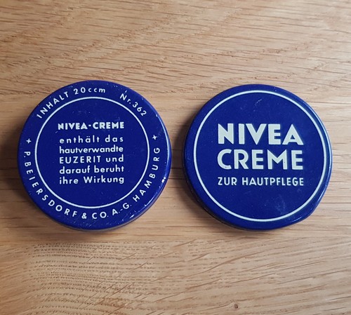 Nivea creme alte blechdose - creme,