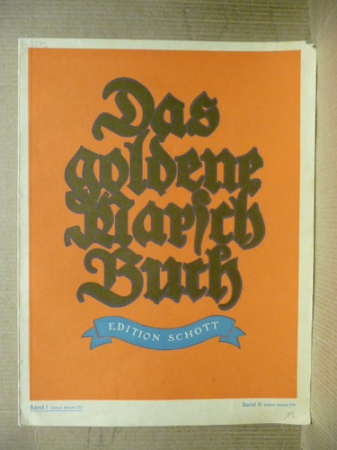 Musiknoten das goldene - musiknoten,