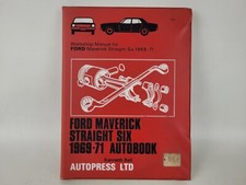 Ford Maverick Straight Six 1969-1971 Workshop Manual Reparaturanleitung englisch