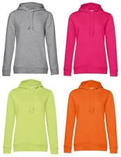 B&C Damen Kapuzenpullover