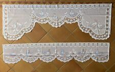 Bistrogardinen-Set, Scheibengardinen, C-Bogen und Kurz-Store, Entenmotiv - neu