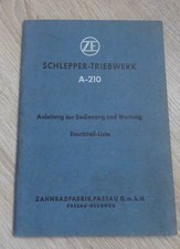 ZF Getriebe A210 Anleitung +