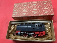 Märklin T 790/T 800 Dampflok, blaugrau, von 1949, Handumschaltung, im Kt..