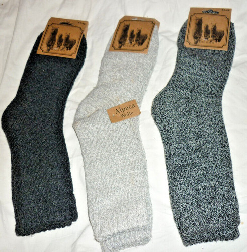 Paar thermo alpaka socken - thermo,
