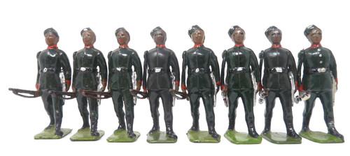 Britains 197 gurkha rifles - #197,