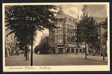 Ansichtskarte Neumünster-Holstein, Kuhberg, Geschäftshaus Hieronymus 