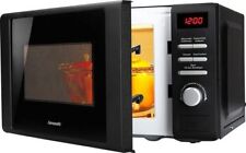 Hanseatic Mikrowelle 819021 Grillfunktion 20L schwarz 700W 5 Stufen