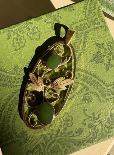 Goldener floraler vintage - goldener,,