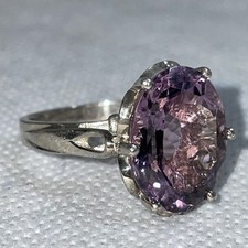 925 Silber Ring mit ovalen