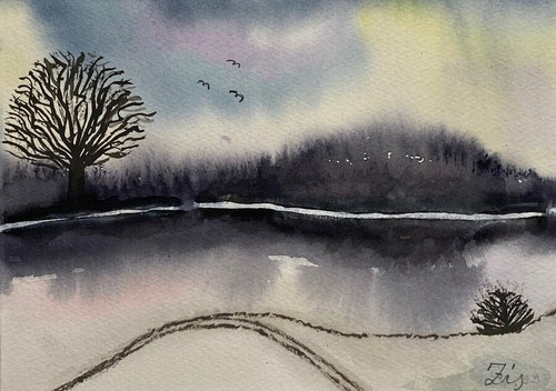 Winterlandschaft original - winterlandschaft,
