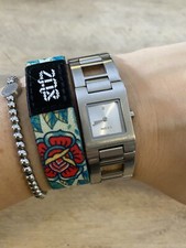 Damenuhr Mexx Silber gebürstet *