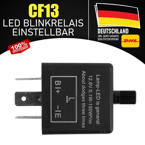 Led blinkrelais cf13 3polig - led,