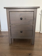 IKEA HEMNES Nachttisch Kommode Graubraun