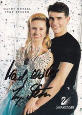 Autogramm - Mandy Wötzel & Ingo Steuer (Eiskunstlaufen)