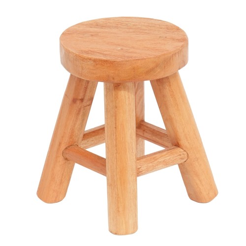 Blumen hocker malik holz - hocker, "malik"