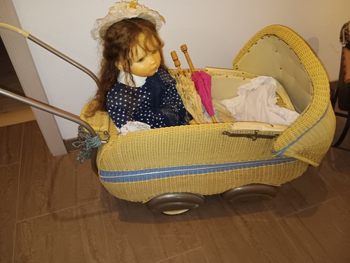 Schöner antiker puppenwagen - schöner,,