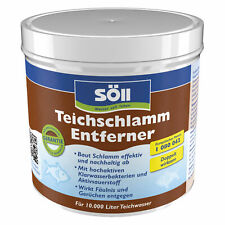 SÖLL Teichschlamm Entferne 0,5kg für 10000 L Teich Schlamm Teichpflege