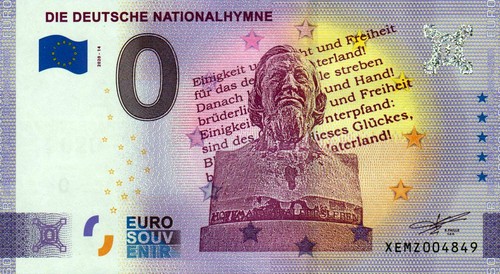 Null euro schein - schein,