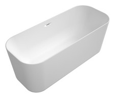 Villeroy & Boch Finion Freistehende Badewanne mit Design-Ring ohne Emotion...
