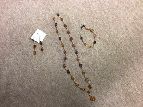 Bernstein schmuck set - schmuck,