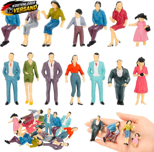 Miniatur figuren set - set, 14
