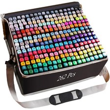 Alkoholmarker Set – Doppelseitige Marker für Skizzen, Graffiti & Manga – H&F