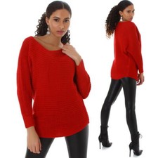 Damen Oversize Strickpullover