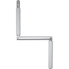 Geze OL-Knickkurbel Fz 45/32 L 345mm Aluminium silberfarbig eloxiert 056951