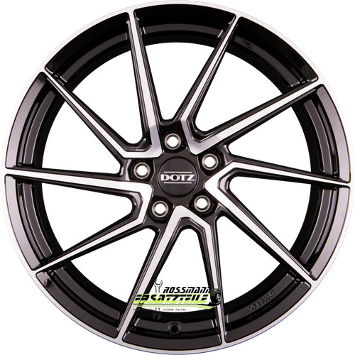 Dotz spa black polished - polished, 8x18