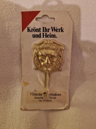Garderobehaken löwe aus - garderobehaken,