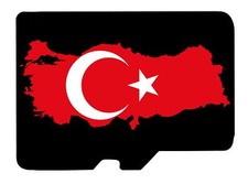 TÜRKEI Topo Karte microSD für GARMIN Navi Etrex Nüvi Astro Oregon Dakota Montana