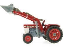 Corgi Toys 69 - Massey Ferguson MF 165 mit Frontlader Traktor Schlepper Bulldog