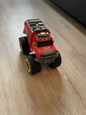 Roter Monstertruck Polizei Mit Licht Und Sound