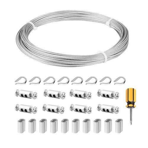 Edelstahl drahtseil 5mm 20m - edelstahl, 1,5mm