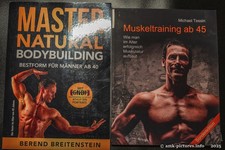 2 Bücher: Master Natural Bodybuilding  + Muskeltraining ab 45