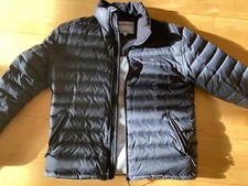 daunenjacke herren l schwarz