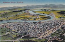 AK Offenbach/Main u. Umgebung, Luftaufnahme