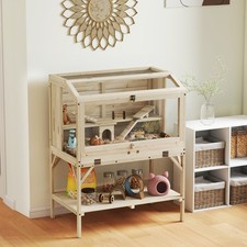 Pawhut hamsterkäfig 2 - hamsterkäfig,,