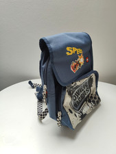 LEGO Racers Rucksack für Kindergarten Kinder Rennauto blau klein