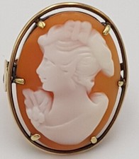 Sehr schöner Gemme Ring 14K/