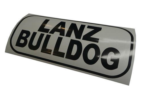 Lanz bulldog schriftzug dekor - schriftzug,