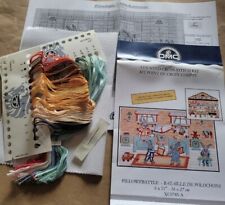 Stickvorlage Kreuzstich Pillows´battle XC0785 A Hasenzimmer Ostern Haus