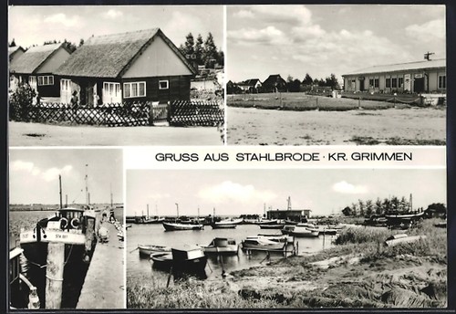 Ansichtskarte stahlbrode kr - ansichtskarte, /kr