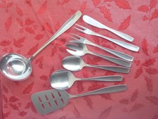 WMF Cromargan Berlin 8 Vorleger  Vorlegeteile in gutem Gebrauchtzustand