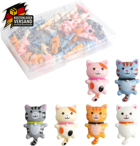 Stück katzen pinnnadeln - 30,