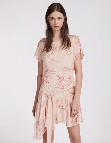 Women allsaints dress peach - allsaints,