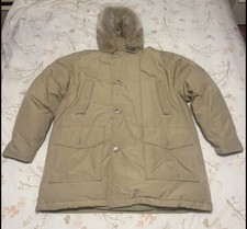 Mantel Parka Woolrich Beige